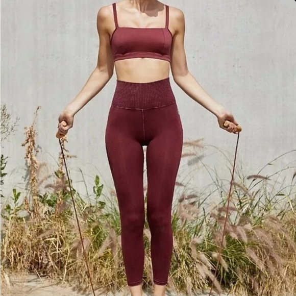 NWT Free People Gone Adrift High-Waisted Leggings $128 - Picture 1 of 9